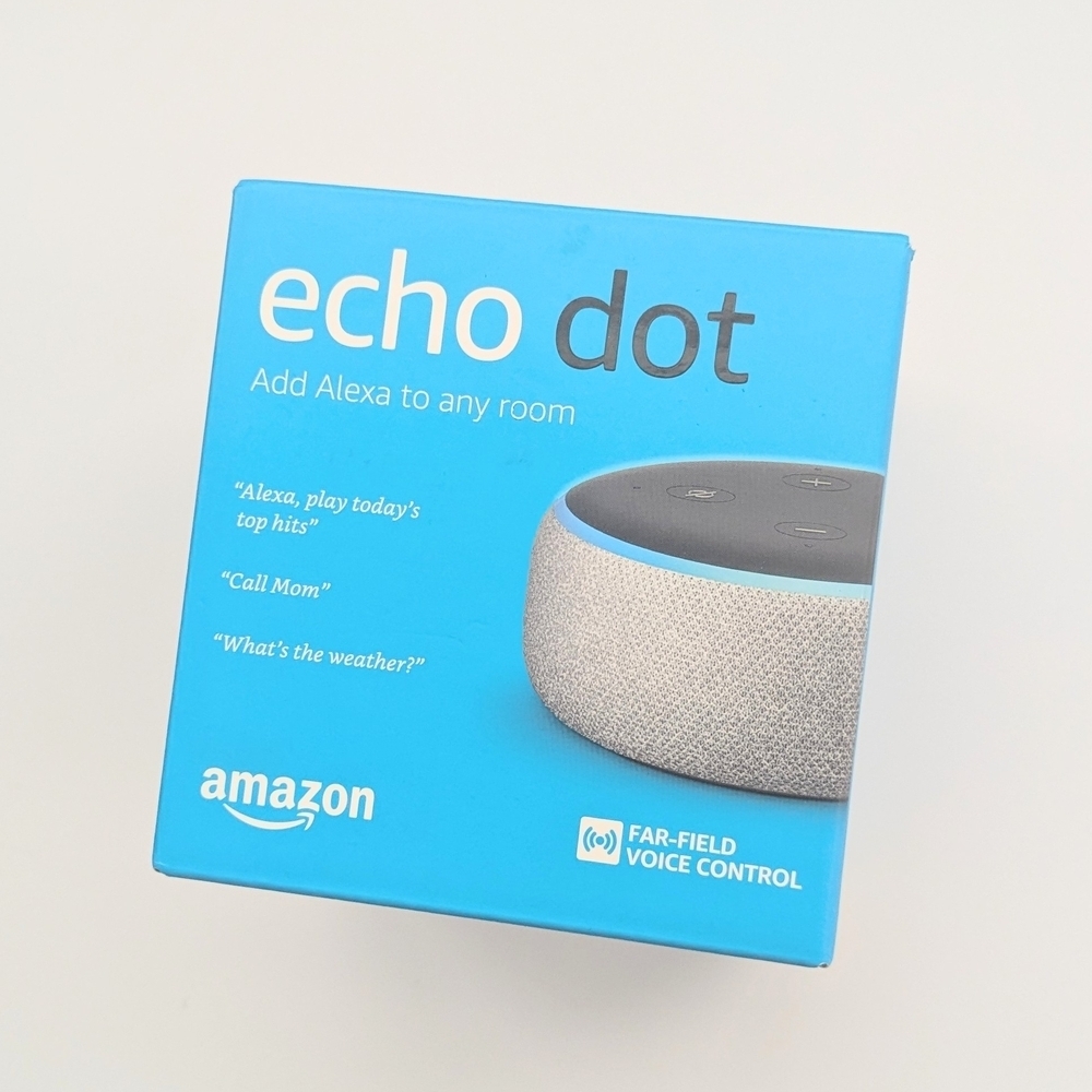 Amazon Echo Dot 3rd Generation Alexa Bluetooth WiFi Audio Line Out